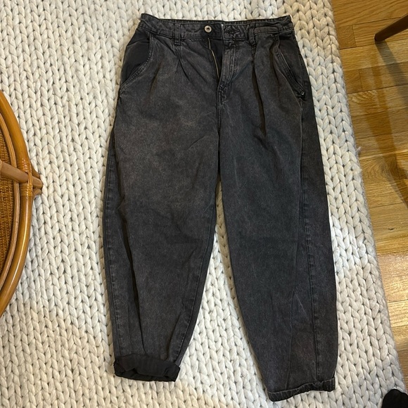 Zara Pants - ZARA Distressed Black Jeans